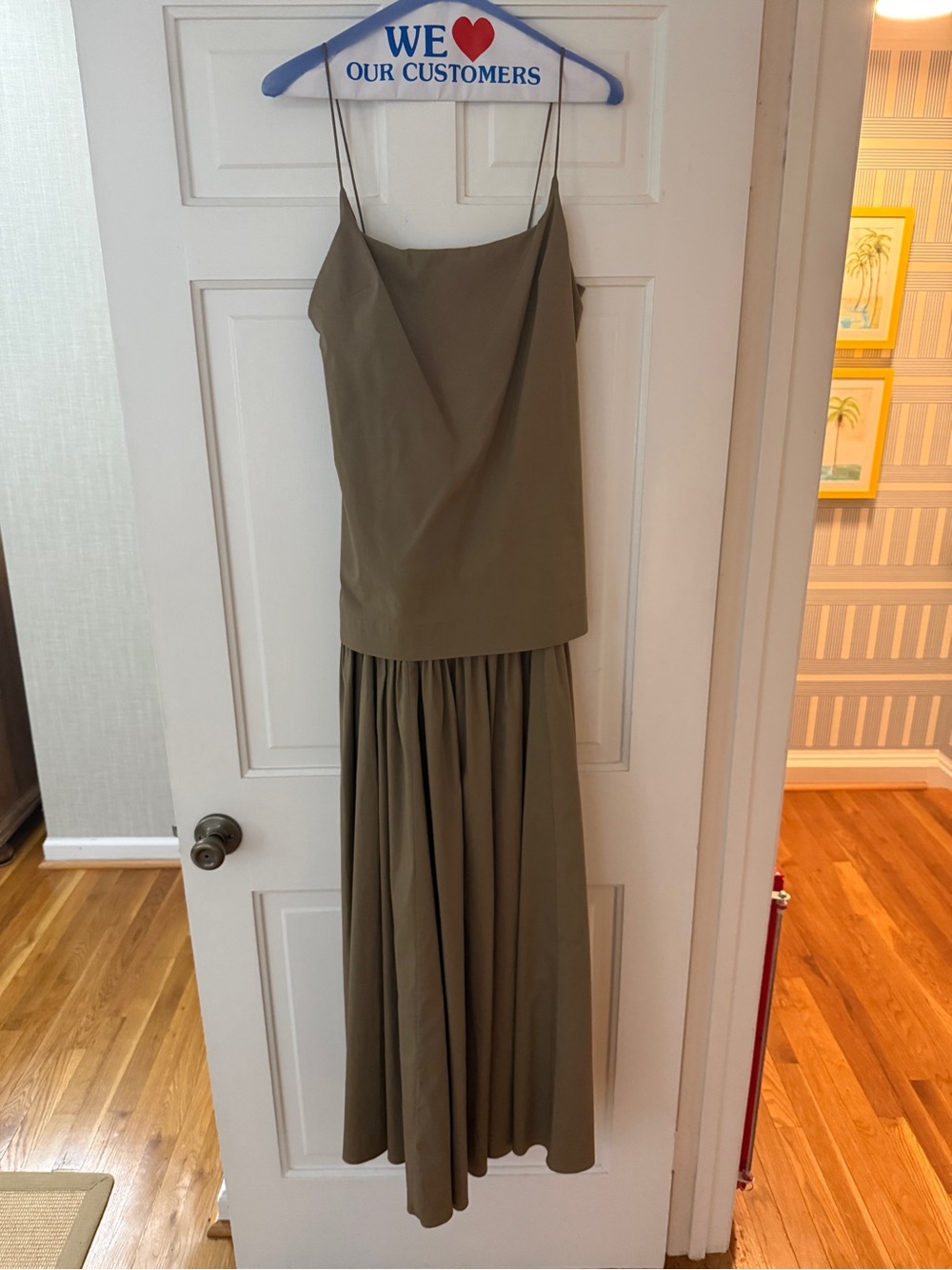 Staud Ari Maxi Dress - Brown - Picture 2 of 4
